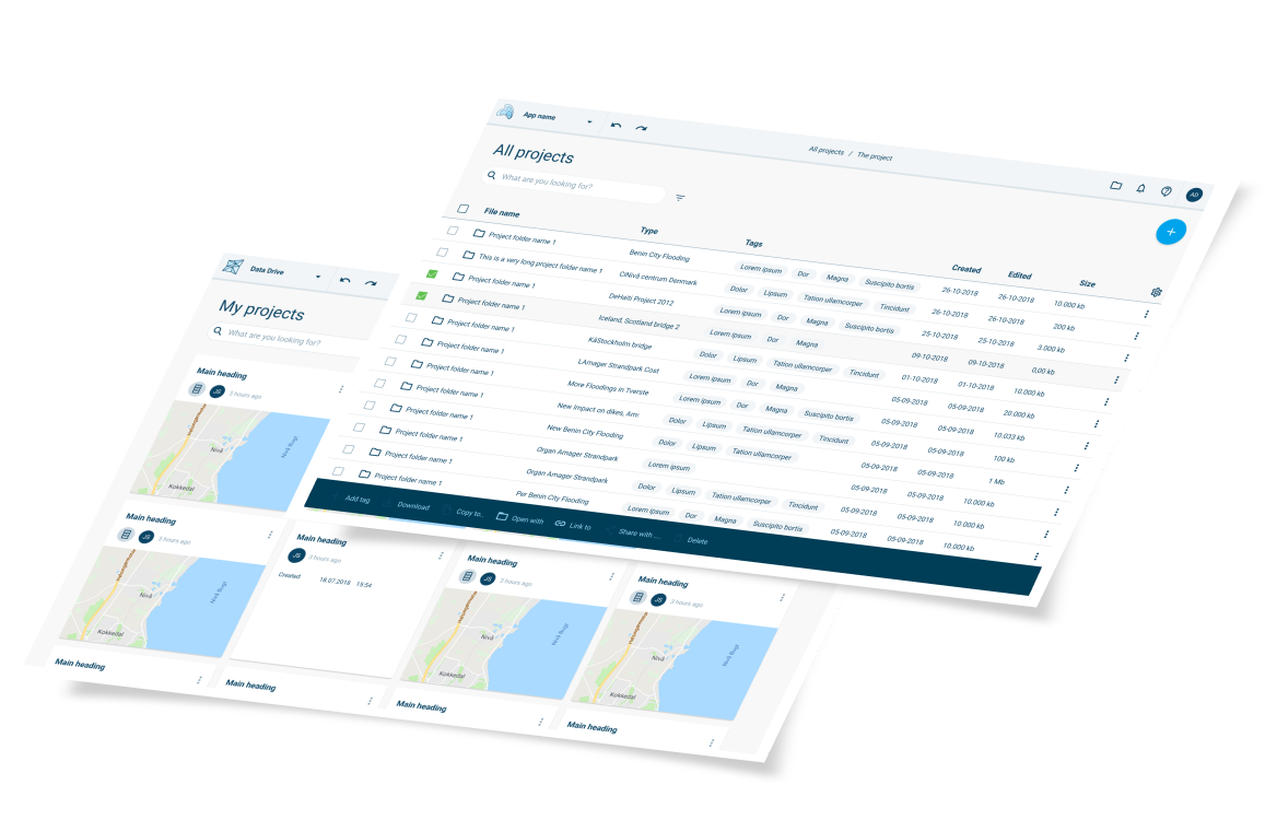 DHI prototype examples